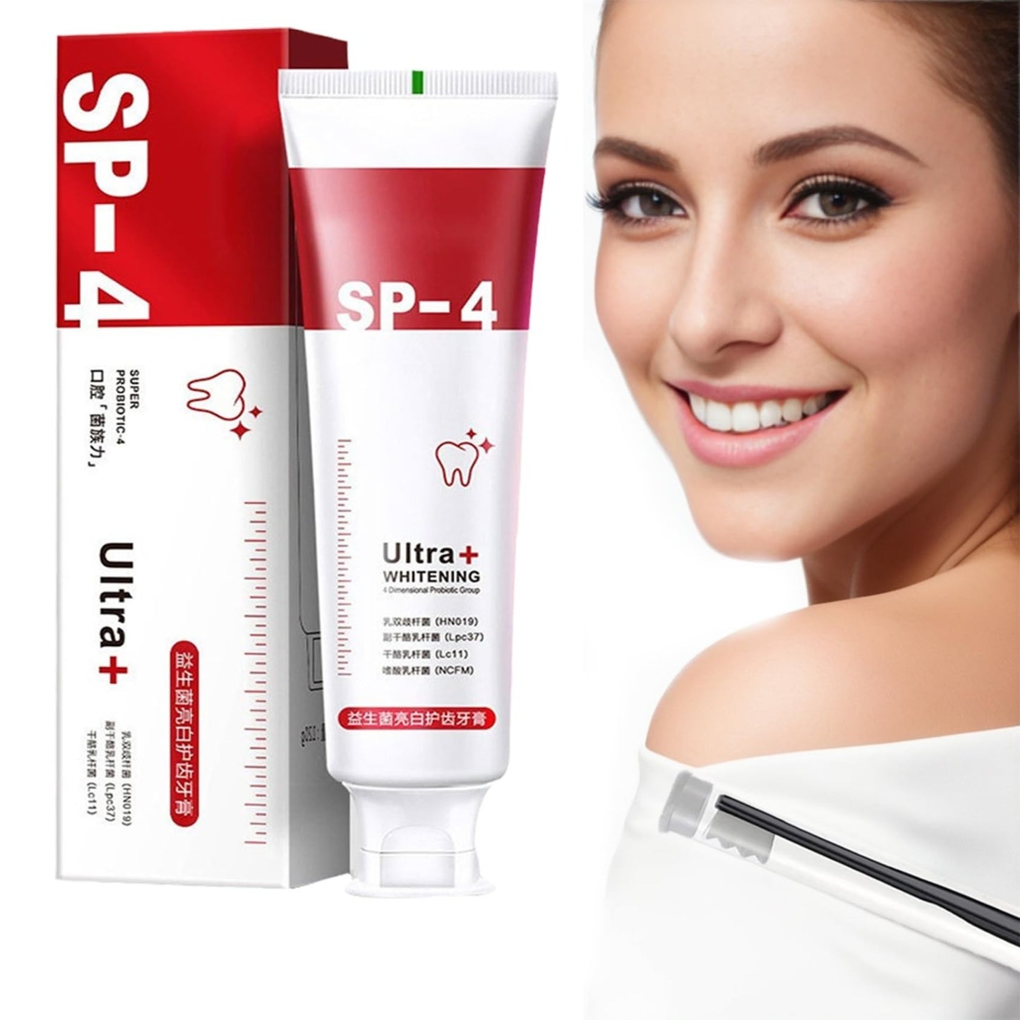 Teeth Whitening Serum with Brush for Pakistani Smile Brightening